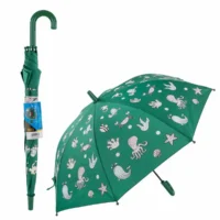 Idena Regenschirm Magic Ø83x66cm - Meerestiere grün