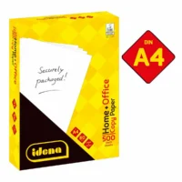 Idena Kopierpapier Home + Office 80g/m² weiß DIN A4 500 Blatt in Folienverpackung