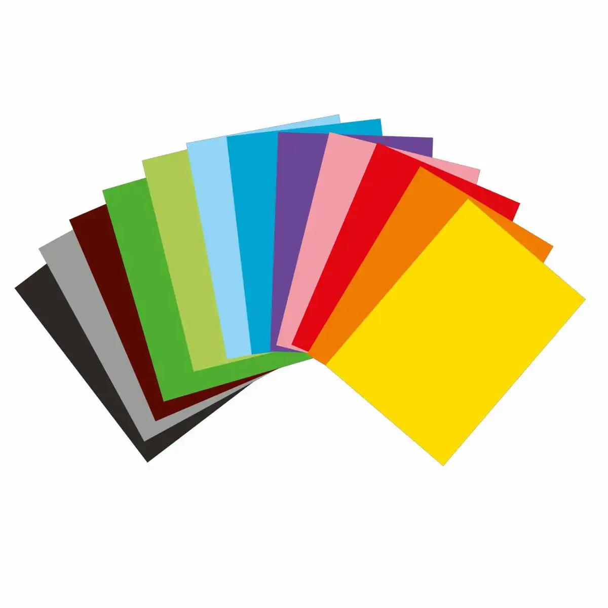 60060_02 Idena Tonpapier 150g/m² 2x12 Farben DIN A4