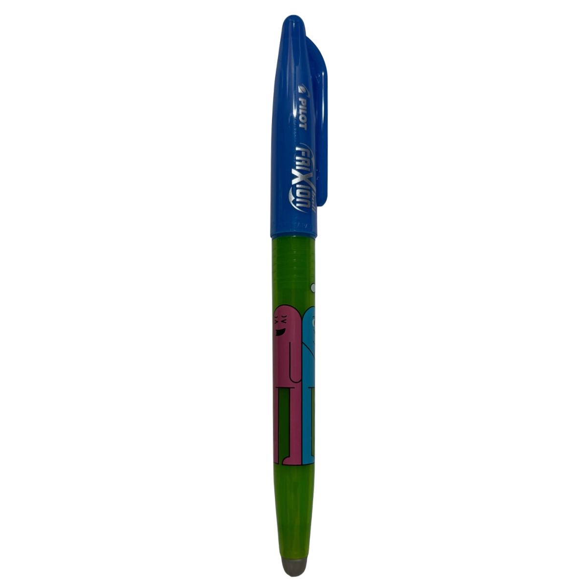 PILOT FriXion Tintenroller Ball 0,7 mm Nachfüllbar Einzelstift Best Friends Edition - hellgrün/blau
